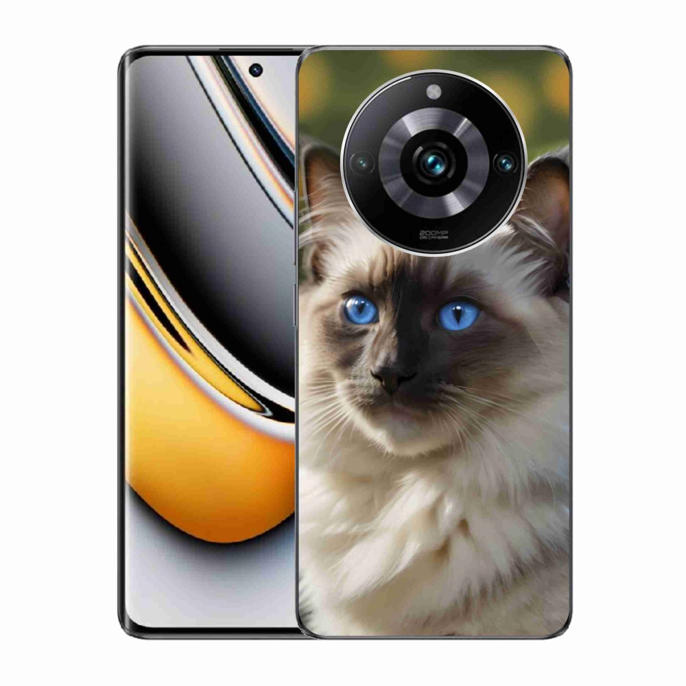 Gelový kryt mmCase na Realme 11 Pro 5G/11 Pro+ 5G - bílý ragdoll