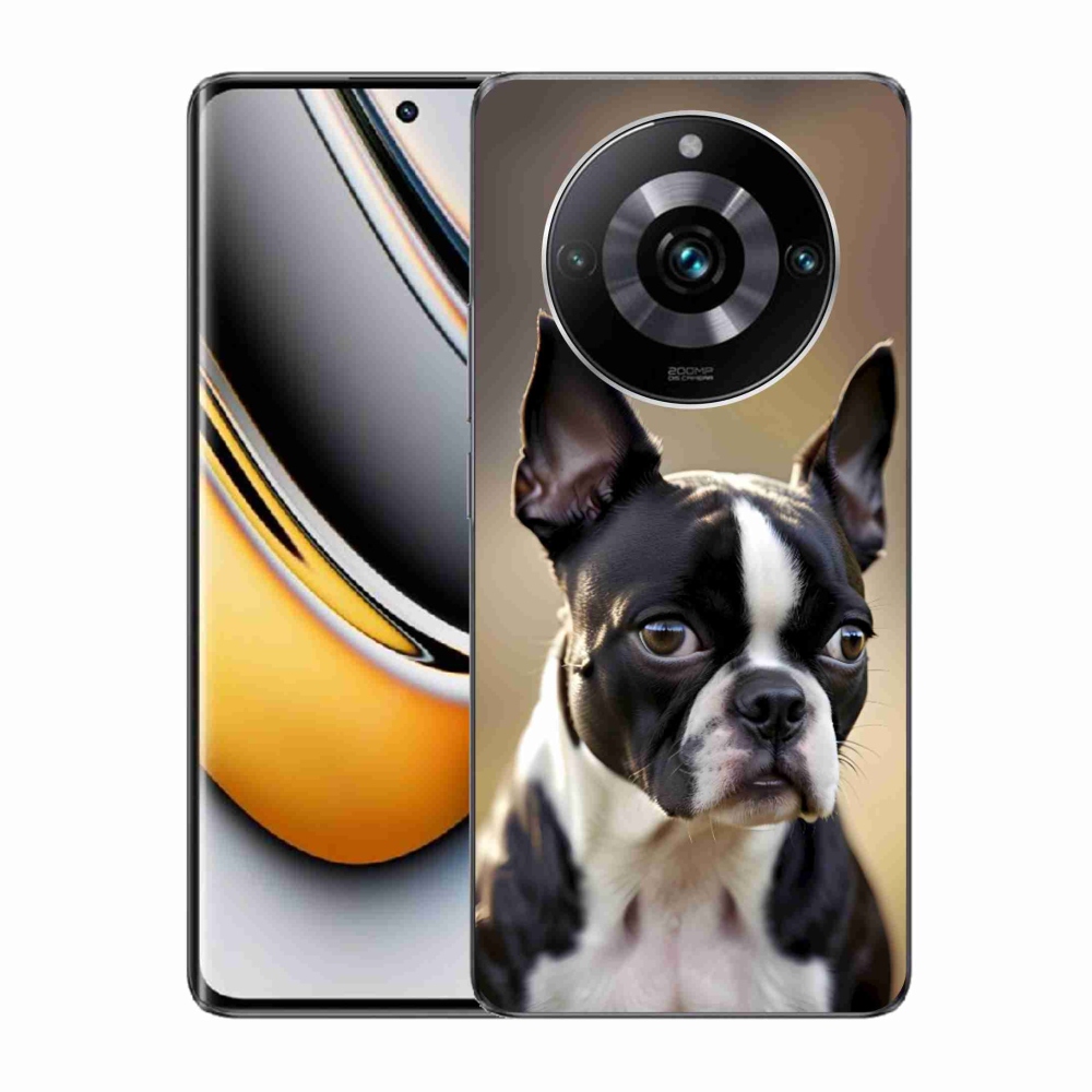 Gelový kryt mmCase na Realme 11 Pro 5G/11 Pro+ 5G - bostonský teriér