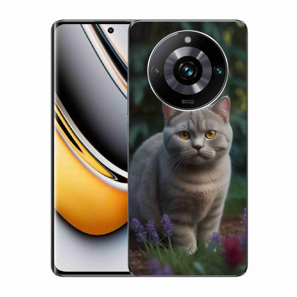 Gelový kryt mmCase na Realme 11 Pro 5G/11 Pro+ 5G - britská kočka