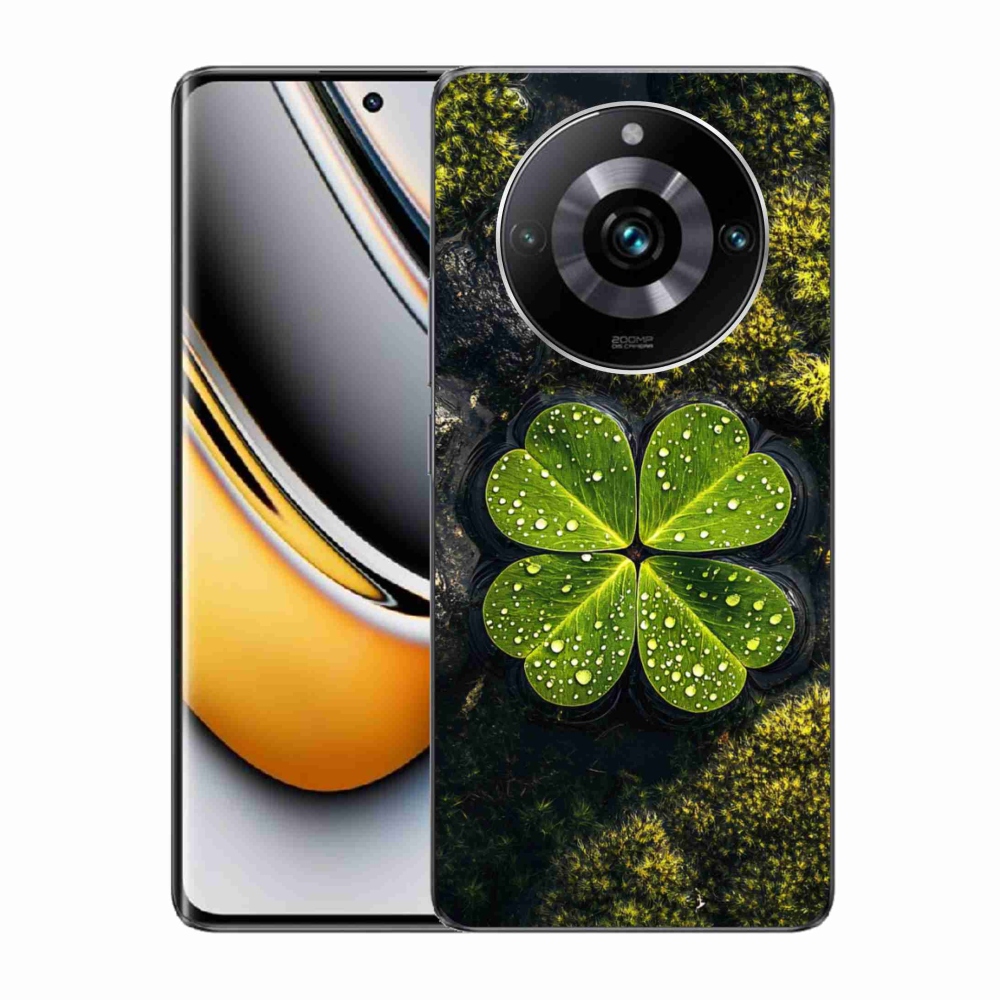 Gelový kryt mmCase na Realme 11 Pro 5G/11 Pro+ 5G - čtyřlístek