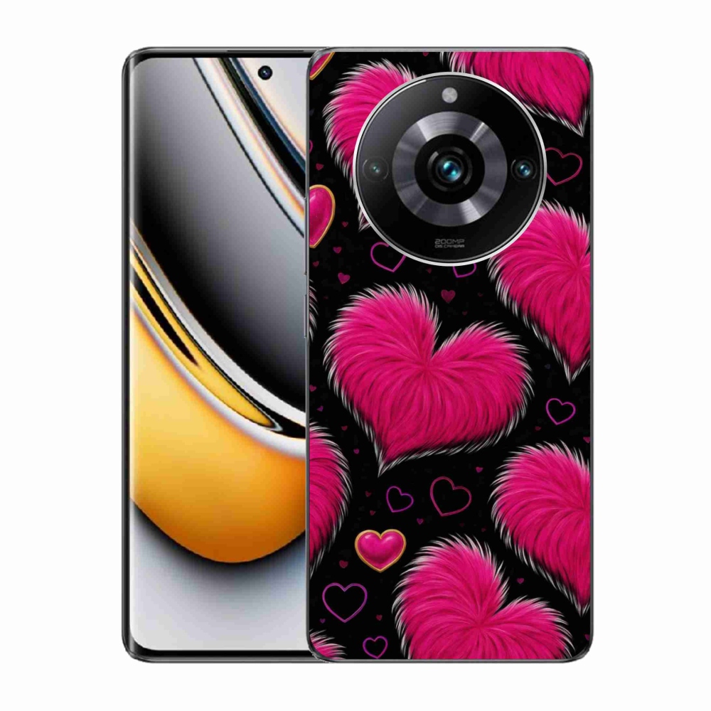 Gelový kryt mmCase na Realme 11 Pro 5G/11 Pro+ 5G - hebká srdce
