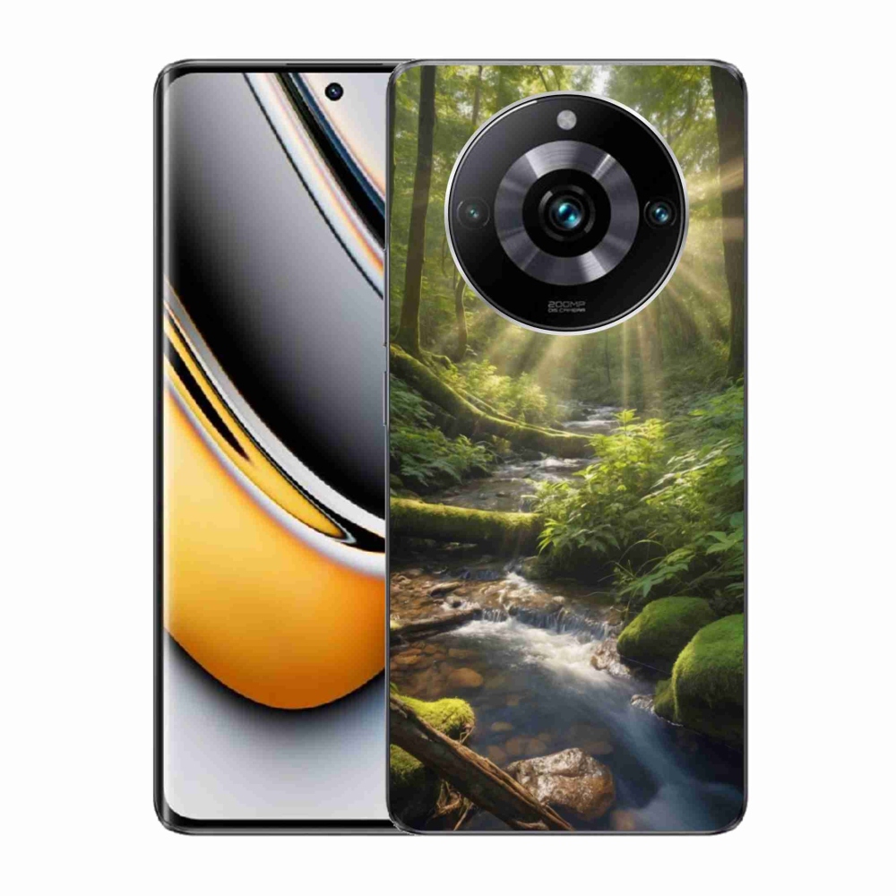 Gelový kryt mmCase na Realme 11 Pro 5G/11 Pro+ 5G - hlubina lesa