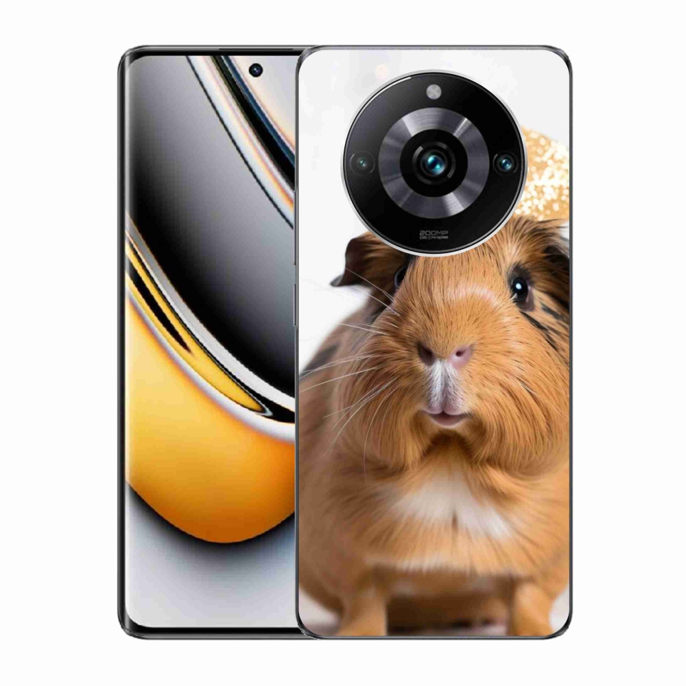 Gelový kryt mmCase na Realme 11 Pro 5G/11 Pro+ 5G - hnědé morče