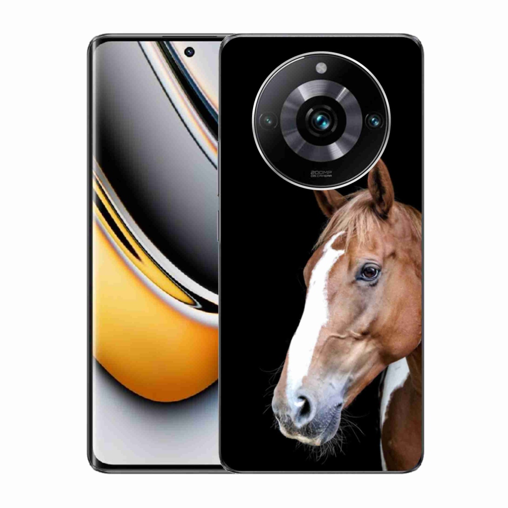 Gelový kryt mmCase na Realme 11 Pro 5G/11 Pro+ 5G - hnědý kůň 3