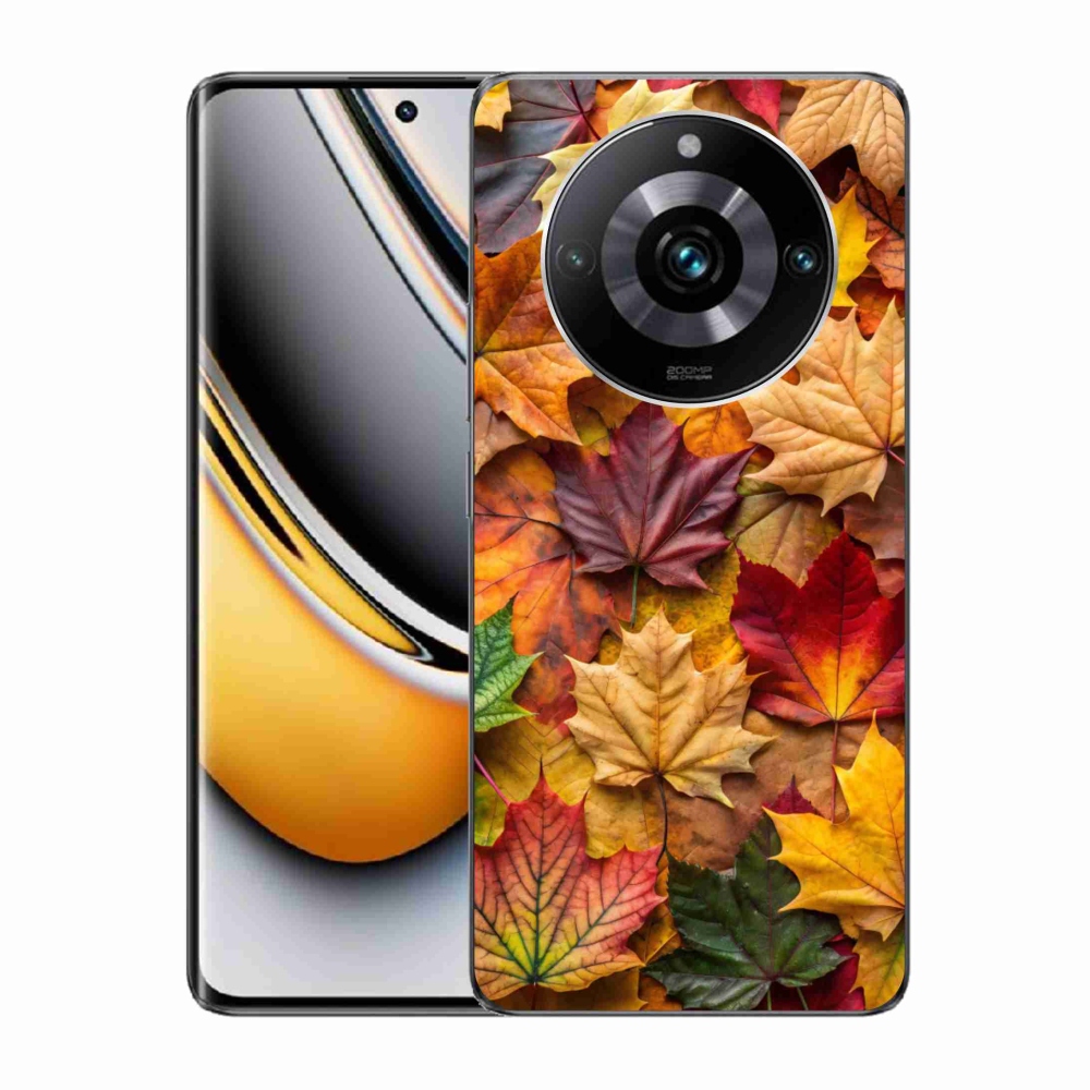 Gelový kryt mmCase na Realme 11 Pro 5G/11 Pro+ 5G - javorové listy 2