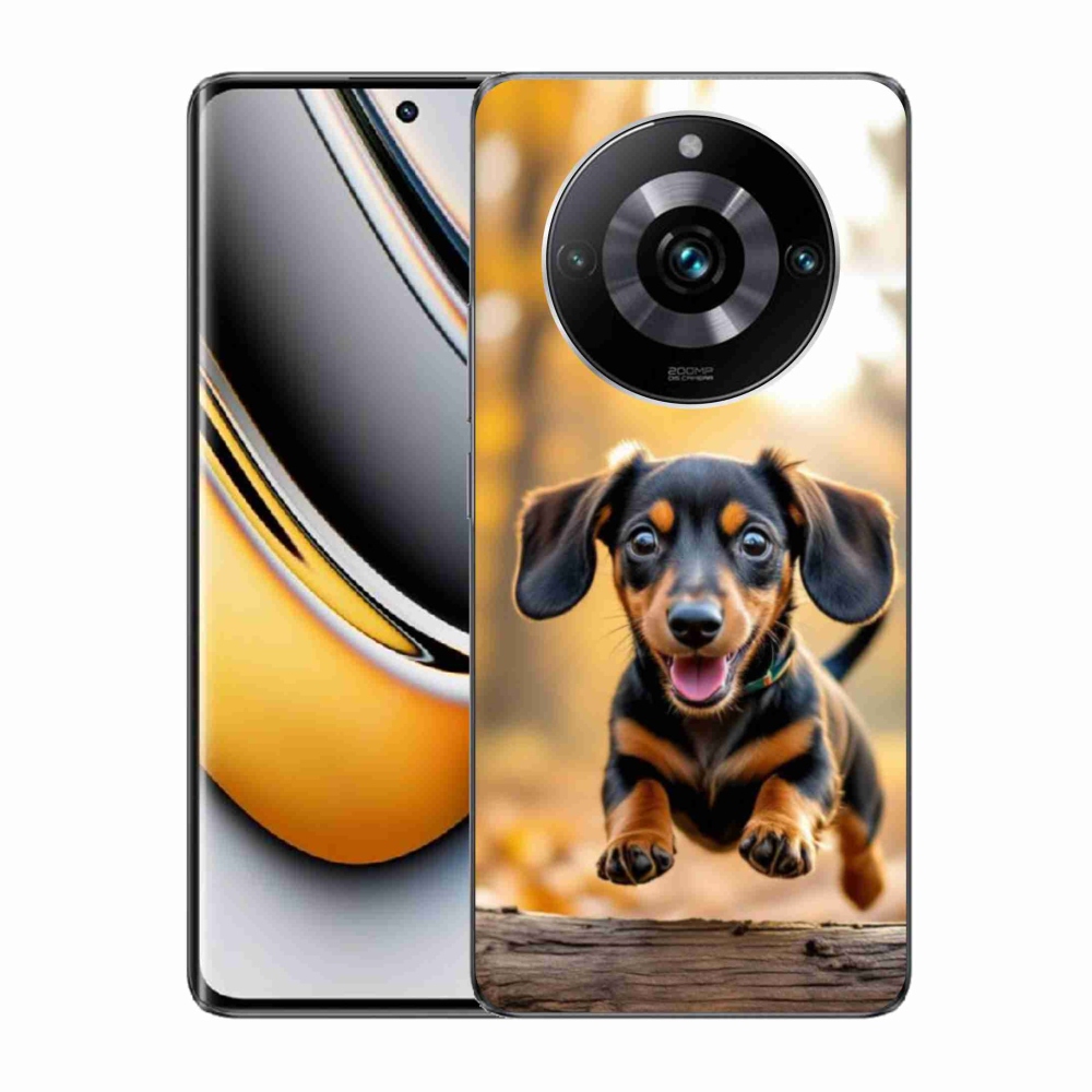 Gelový kryt mmCase na Realme 11 Pro 5G/11 Pro+ 5G - jezevčík 2