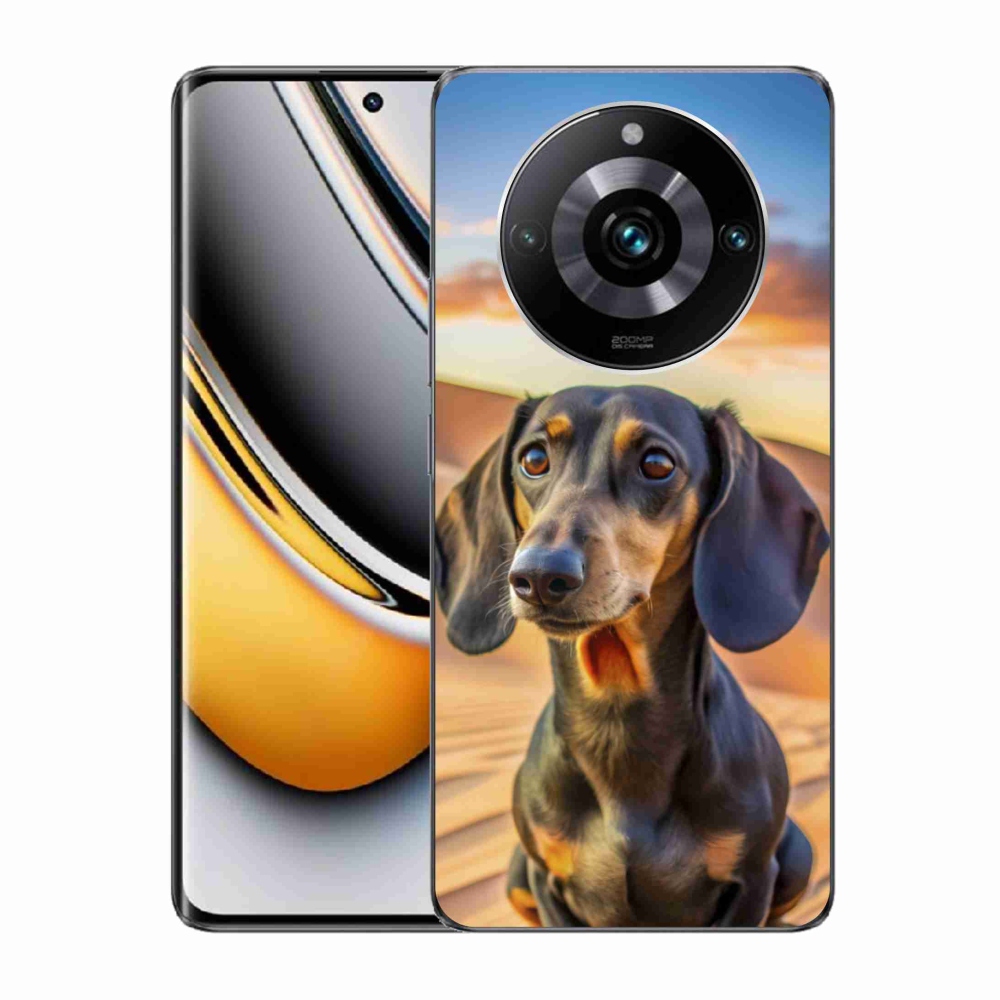 Gelový kryt mmCase na Realme 11 Pro 5G/11 Pro+ 5G - jezevčík 3 
