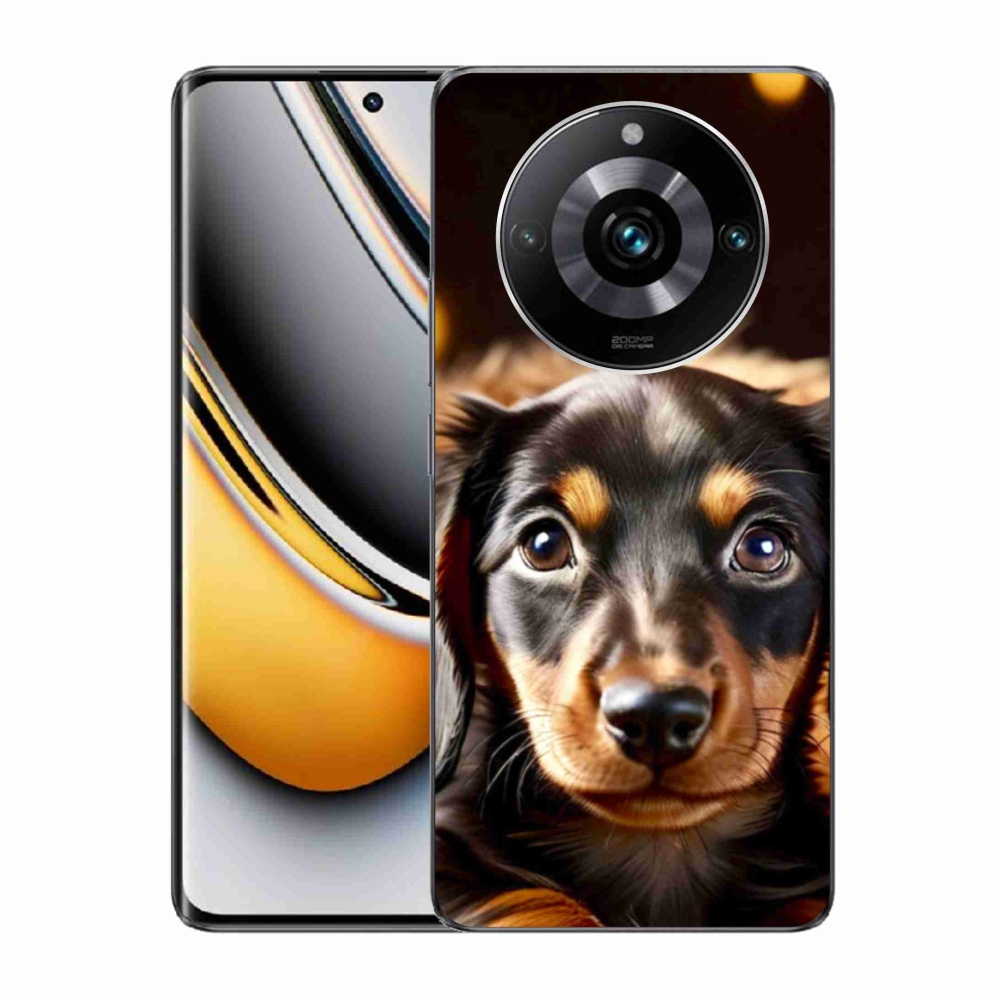 Gelový kryt mmCase na Realme 11 Pro 5G/11 Pro+ 5G - jezevčík
