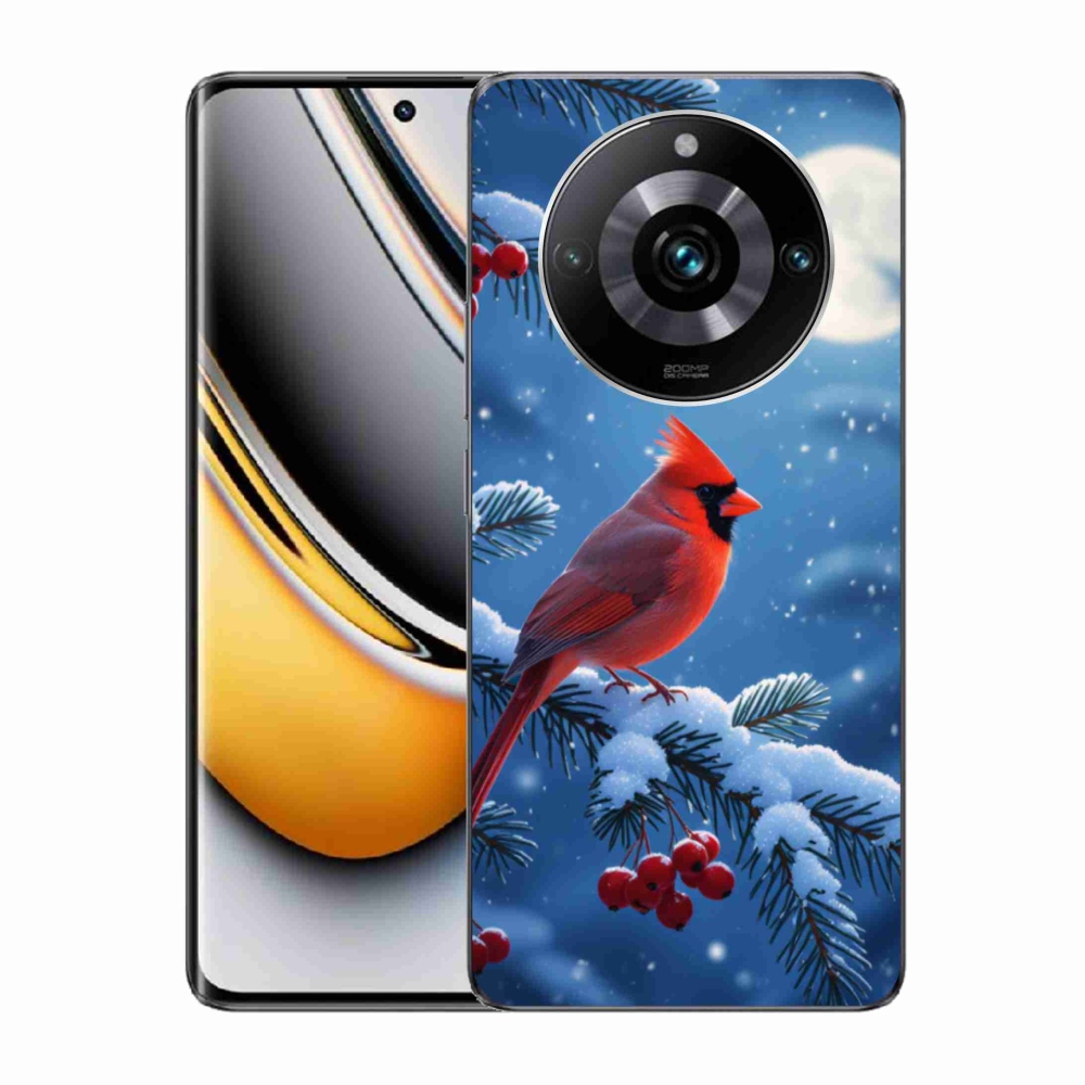 Gelový kryt mmCase na Realme 11 Pro 5G/11 Pro+ 5G - kardinál červený