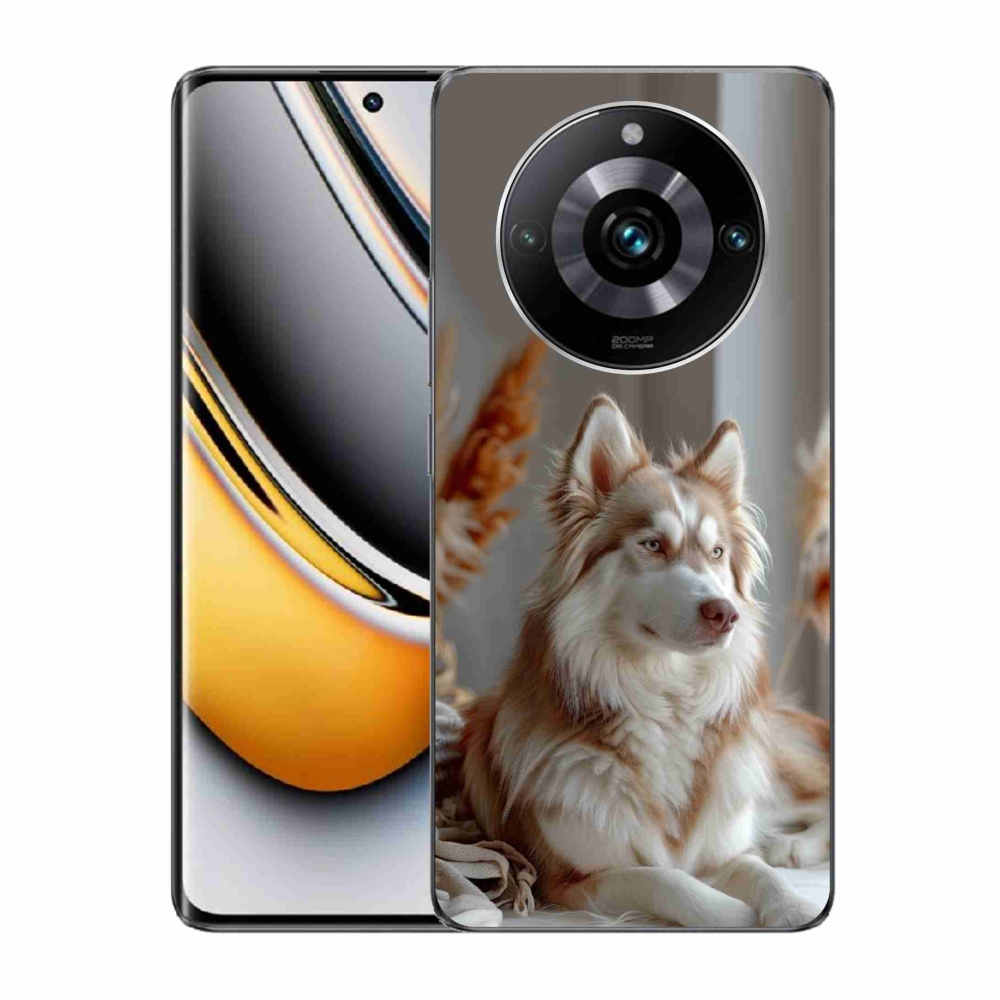 Gelový kryt mmCase na Realme 11 Pro 5G/11 Pro+ 5G - klidný sibiřský husky