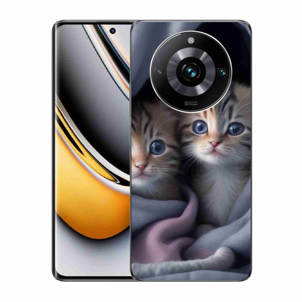 Gelový kryt mmCase na Realme 11 Pro 5G/11 Pro+ 5G - kočičí duo 2