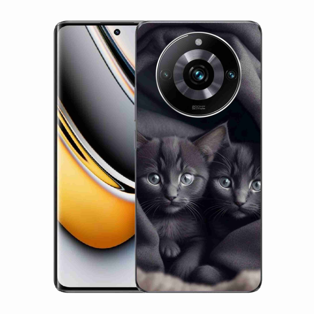 Gelový kryt mmCase na Realme 11 Pro 5G/11 Pro+ 5G - kočičí duo