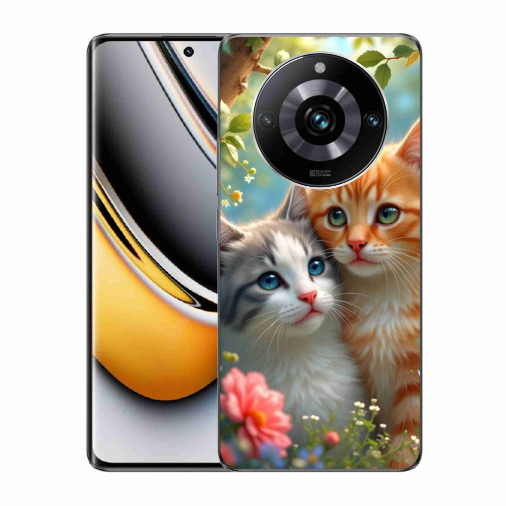 Gelový kryt mmCase na Realme 11 Pro 5G/11 Pro+ 5G - kočičí láska 2