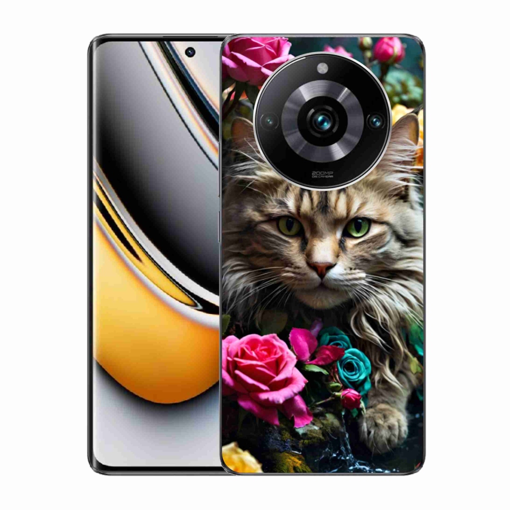 Gelový kryt mmCase na Realme 11 Pro 5G/11 Pro+ 5G - kočíčí pohled 2