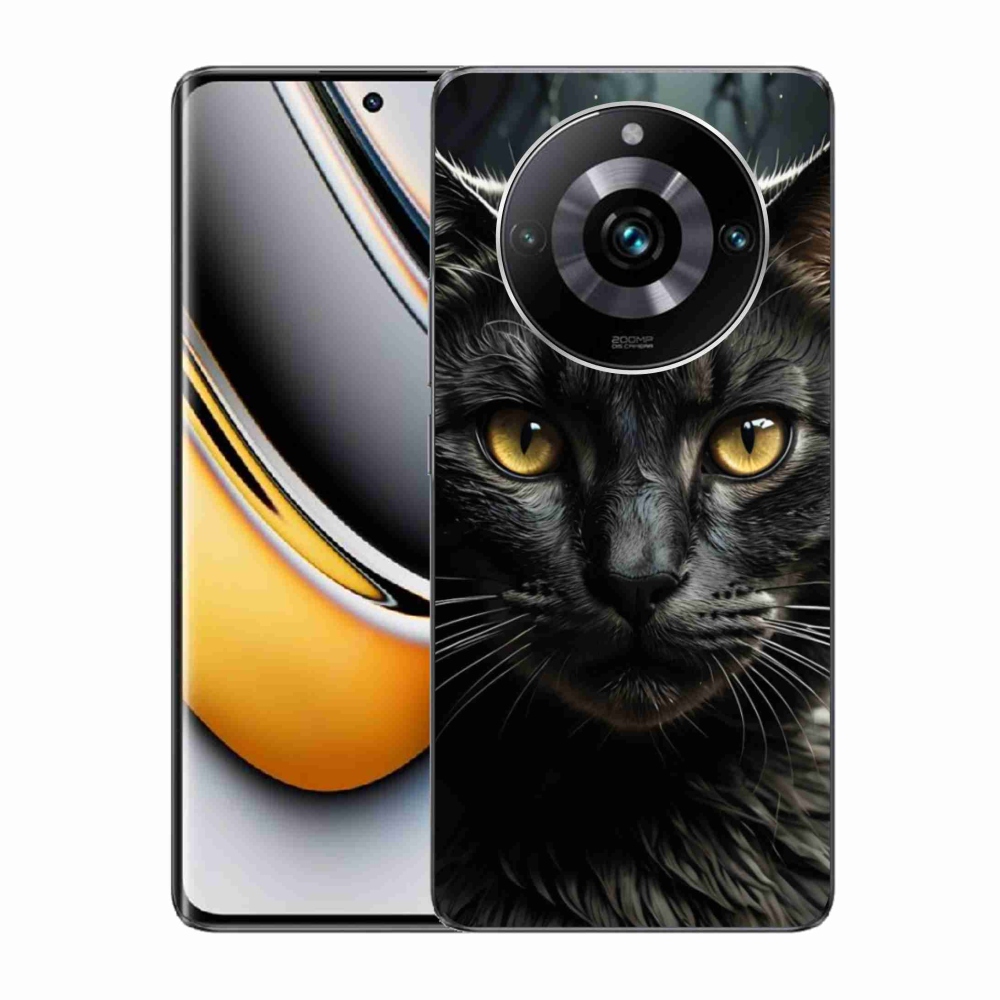 Gelový kryt mmCase na Realme 11 Pro 5G/11 Pro+ 5G - kočičí pohled 3