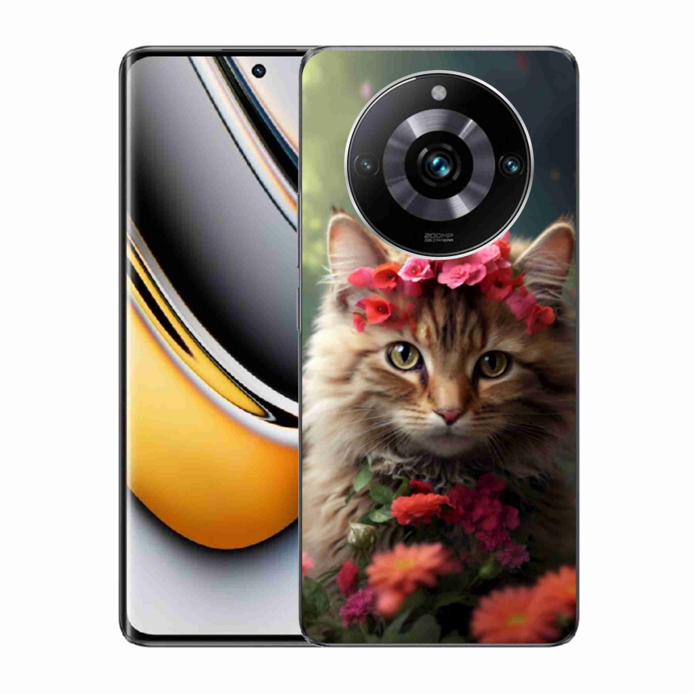 Gelový kryt mmCase na Realme 11 Pro 5G/11 Pro+ 5G - kočíčí princezna