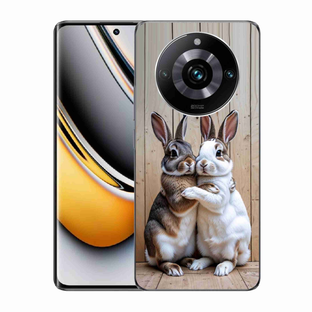 Gelový kryt mmCase na Realme 11 Pro 5G/11 Pro+ 5G - králičí pár