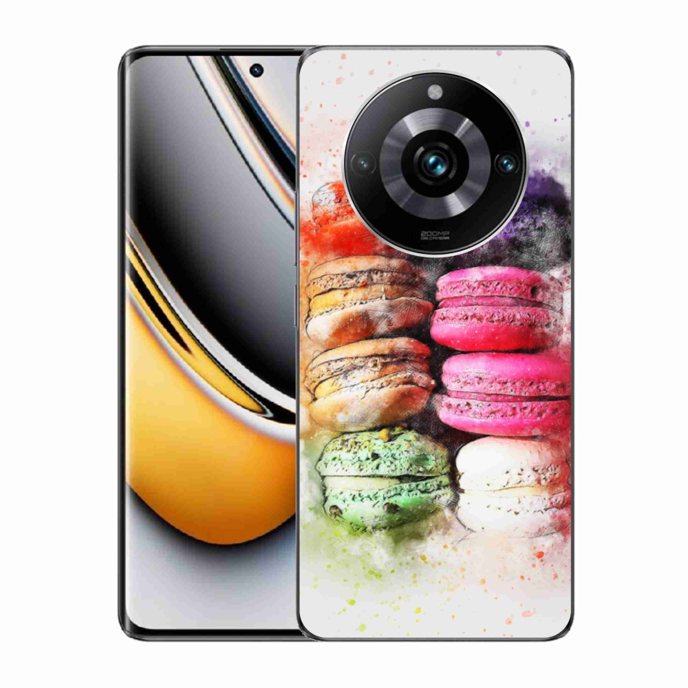 Gelový kryt mmCase na Realme 11 Pro 5G/11 Pro+ 5G - makrónky