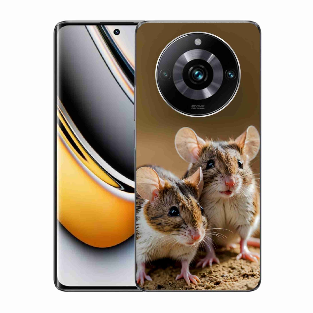 Gelový kryt mmCase na Realme 11 Pro 5G/11 Pro+ 5G - myší duo