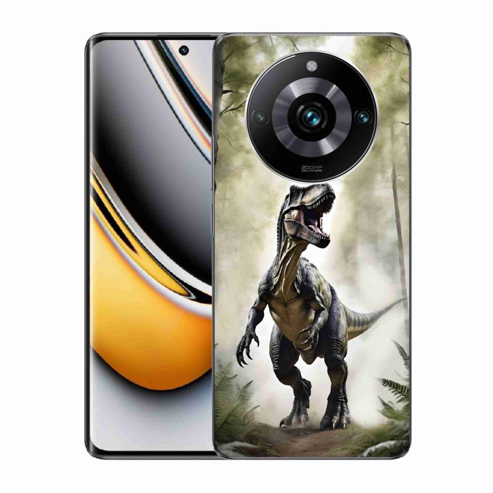 Gelový kryt mmCase na Realme 11 Pro 5G/11 Pro+ 5G - naštvaný T-Rex