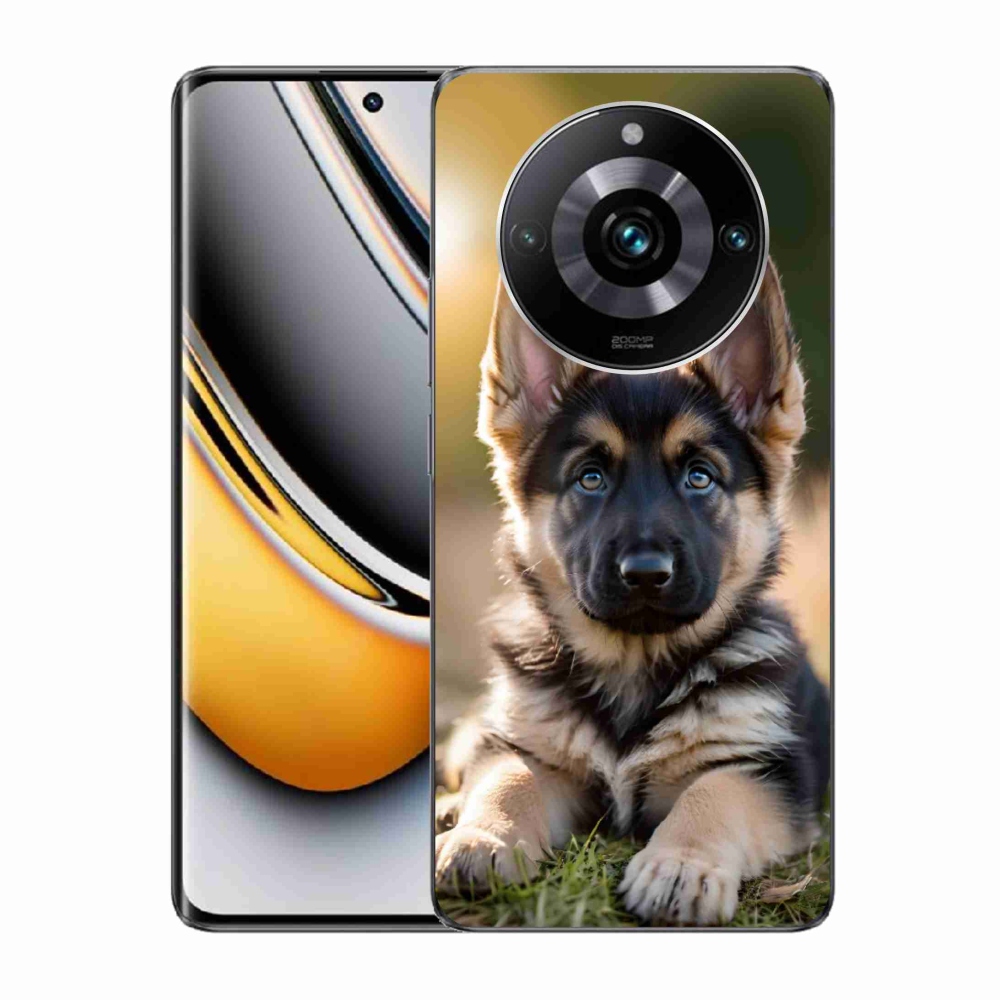 Gelový kryt mmCase na Realme 11 Pro 5G/11 Pro+ 5G - německý ovčák v přírodě