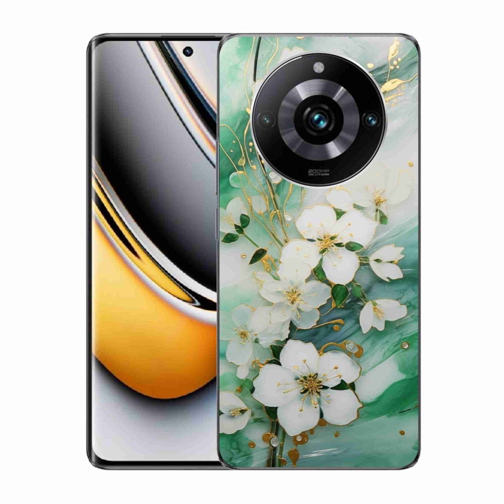 Gelový kryt mmCase na Realme 11 Pro 5G/11 Pro+ 5G - něžné květy