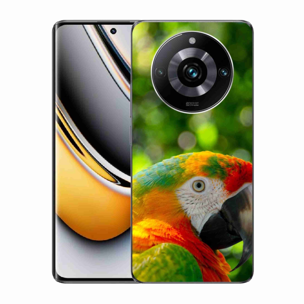 Gelový kryt mmCase na Realme 11 Pro 5G/11 Pro+ 5G - papoušek ara 3