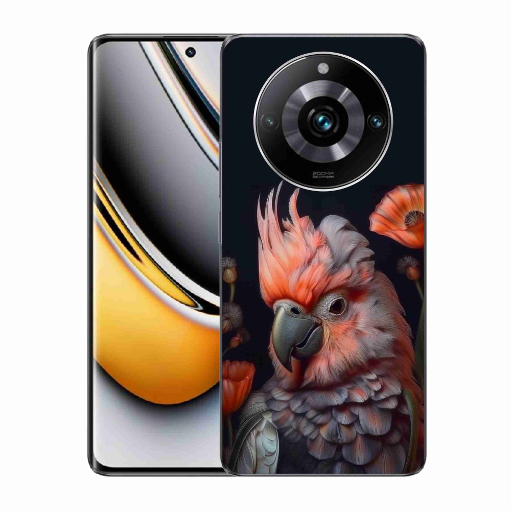 Gelový kryt mmCase na Realme 11 Pro 5G/11 Pro+ 5G - papoušek kakadu v barvách