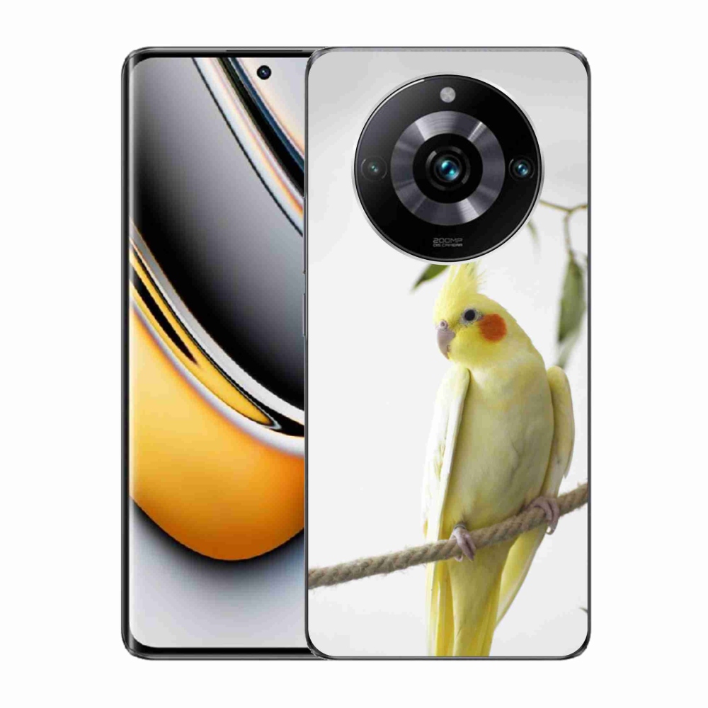 Gelový kryt mmCase na Realme 11 Pro 5G/11 Pro+ 5G - papoušek korela chocholatá