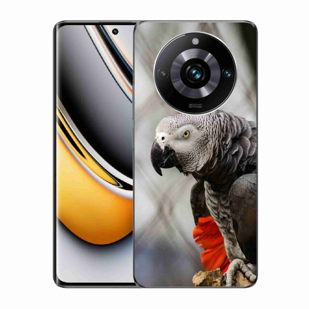 Gelový kryt mmCase na Realme 11 Pro 5G/11 Pro+ 5G - papoušek žako 3