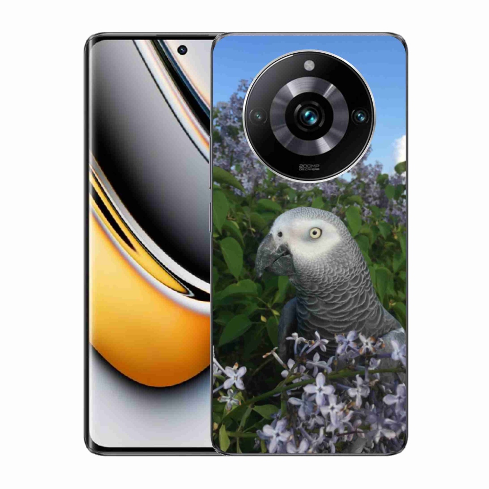 Gelový kryt mmCase na Realme 11 Pro 5G/11 Pro+ 5G - papoušek žako