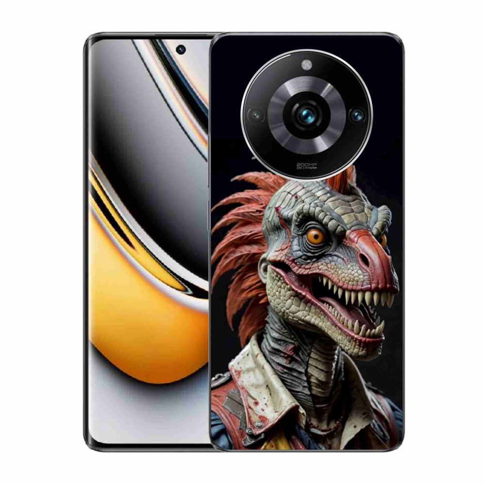 Gelový kryt mmCase na Realme 11 Pro 5G/11 Pro+ 5G - punk dinosaurus