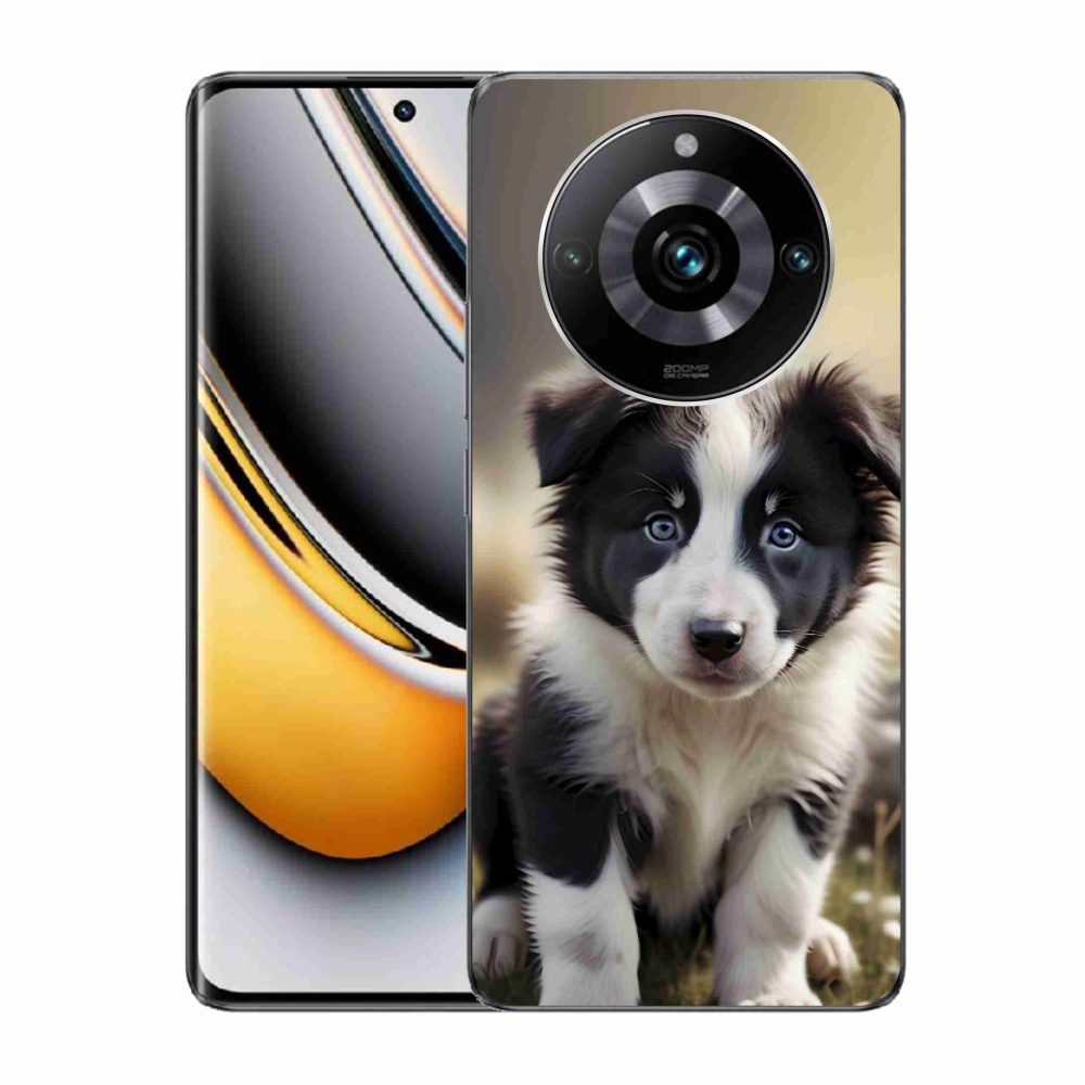 Gelový kryt mmCase na Realme 11 Pro 5G/11 Pro+ 5G - roztomilá border kolie