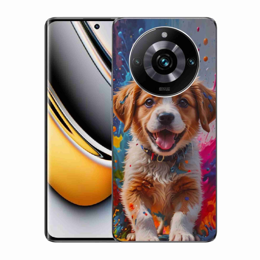 Gelový kryt mmCase na Realme 11 Pro 5G/11 Pro+ 5G - roztomilé štěně 3