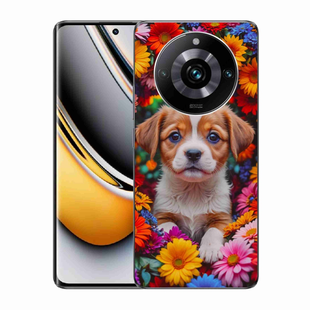 Gelový kryt mmCase na Realme 11 Pro 5G/11 Pro+ 5G - roztomilé štěně