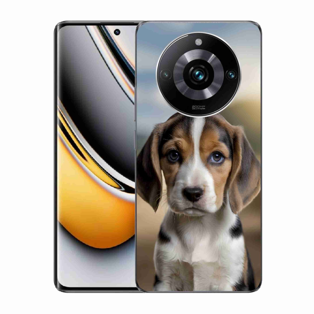 Gelový kryt mmCase na Realme 11 Pro 5G/11 Pro+ 5G - roztomilý bígl