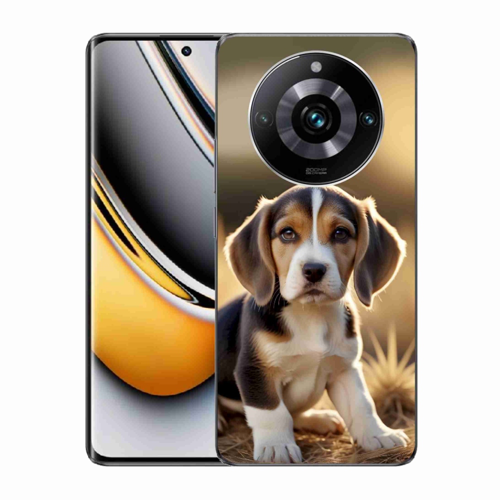 Gelový kryt mmCase na Realme 11 Pro 5G/11 Pro+ 5G - roztomilý bígl