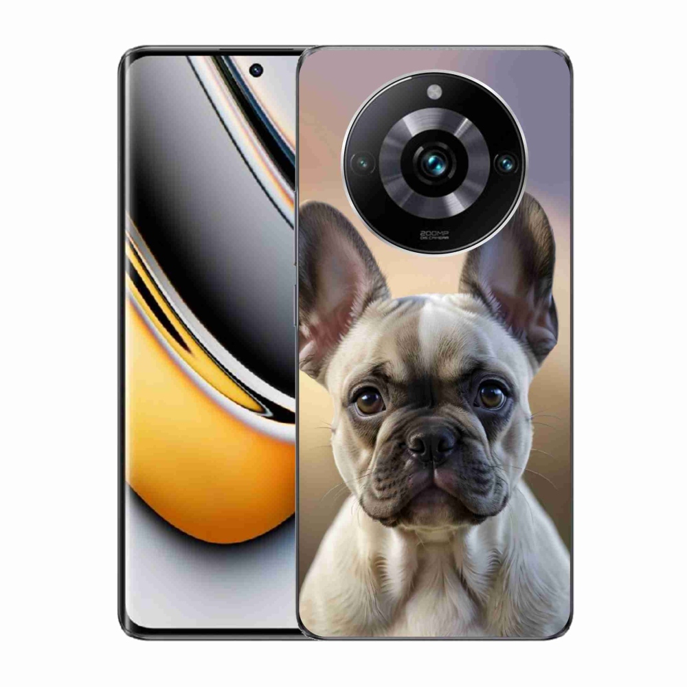Gelový kryt mmCase na Realme 11 Pro 5G/11 Pro+ 5G - roztomilý francouzský buldoček