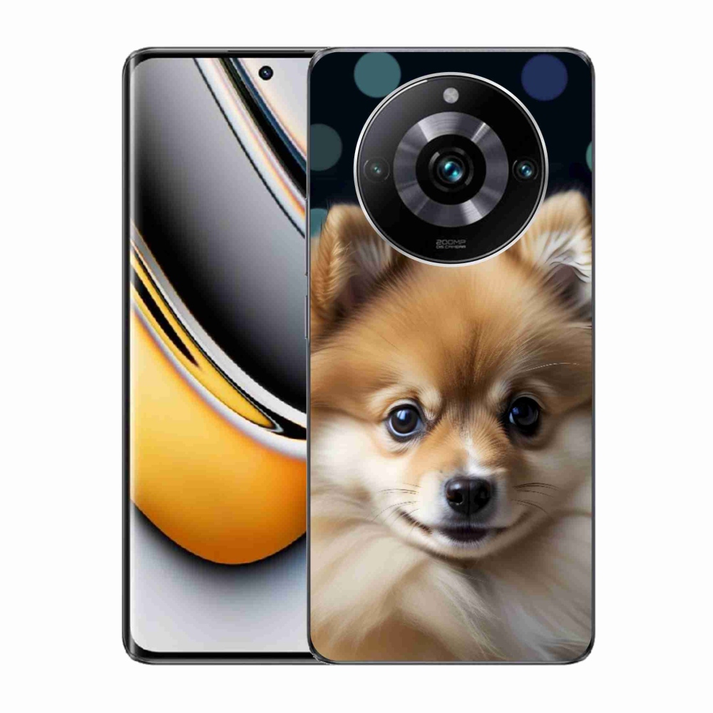 Gelový kryt mmCase na Realme 11 Pro 5G/11 Pro+ 5G - roztomilý pomeranian