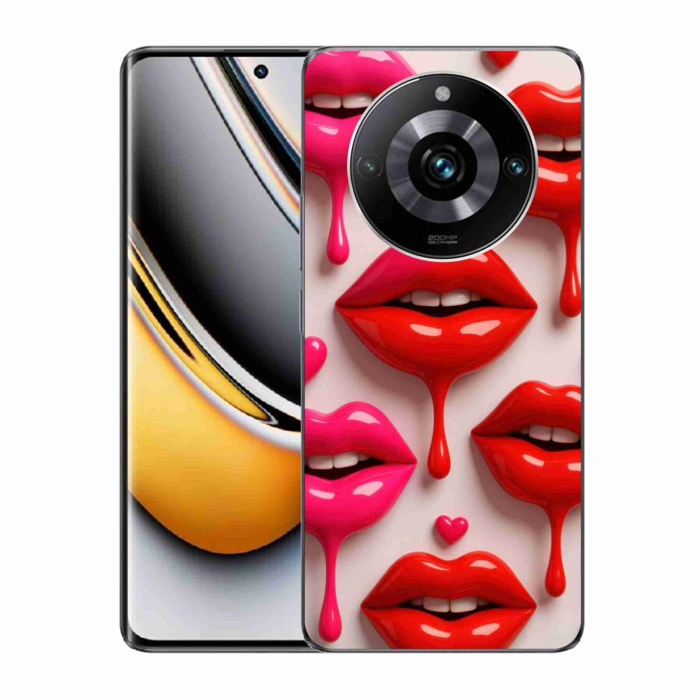 Gelový kryt mmCase na Realme 11 Pro 5G/11 Pro+ 5G - rty 2