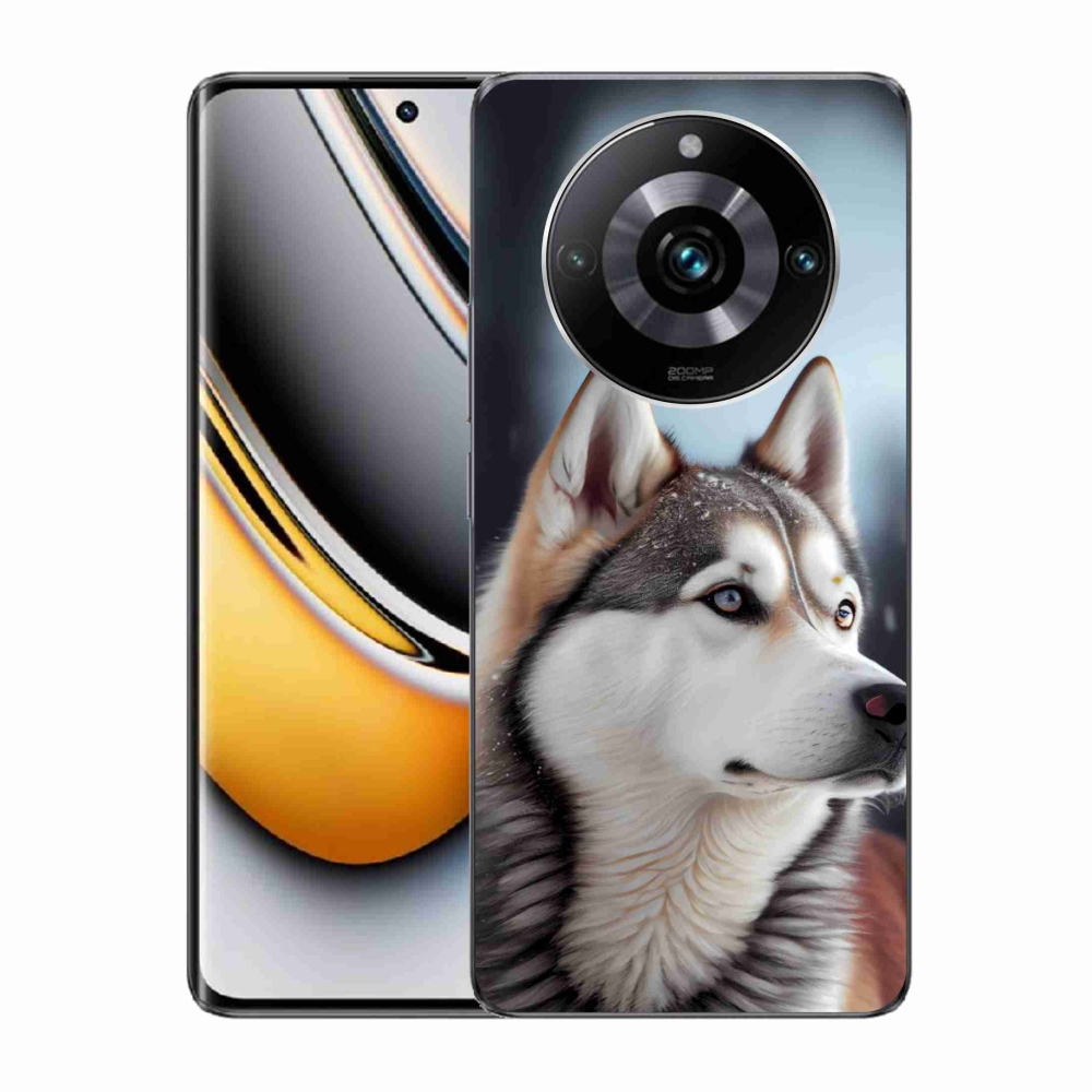 Gelový kryt mmCase na Realme 11 Pro 5G/11 Pro+ 5G - sibiřský husky