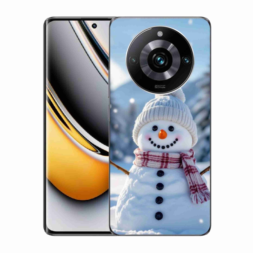 Gelový kryt mmCase na Realme 11 Pro 5G/11 Pro+ 5G - sněhulák 3