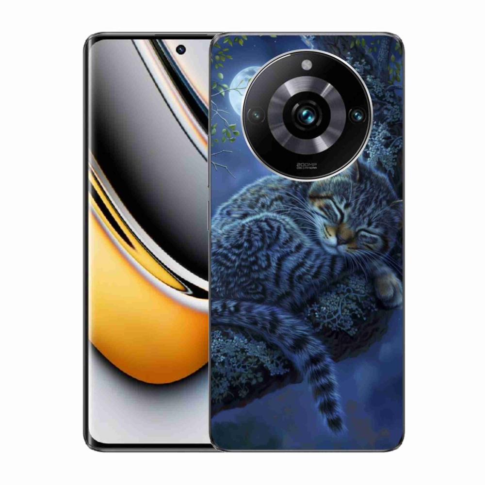 Gelový kryt mmCase na Realme 11 Pro 5G/11 Pro+ 5G - spící kočka