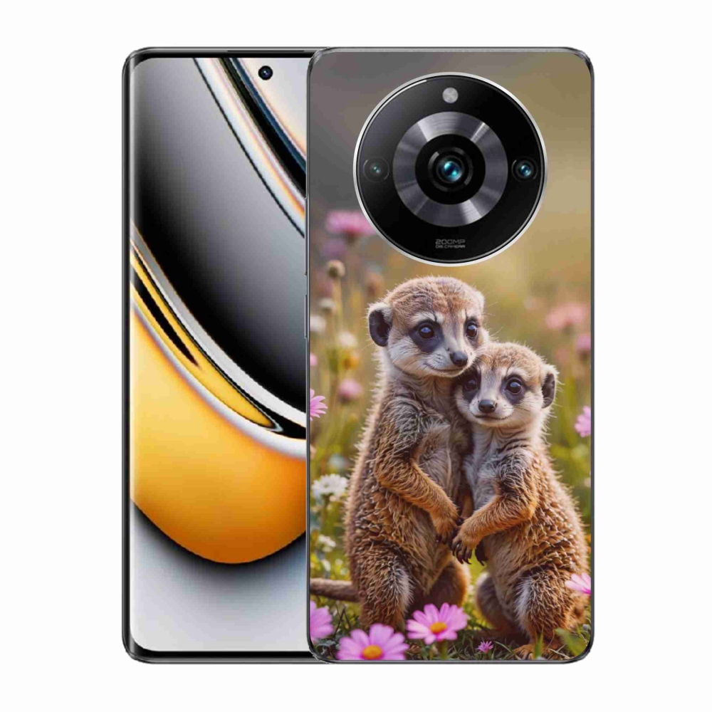 Gelový kryt mmCase na Realme 11 Pro 5G/11 Pro+ 5G - surikatí duo