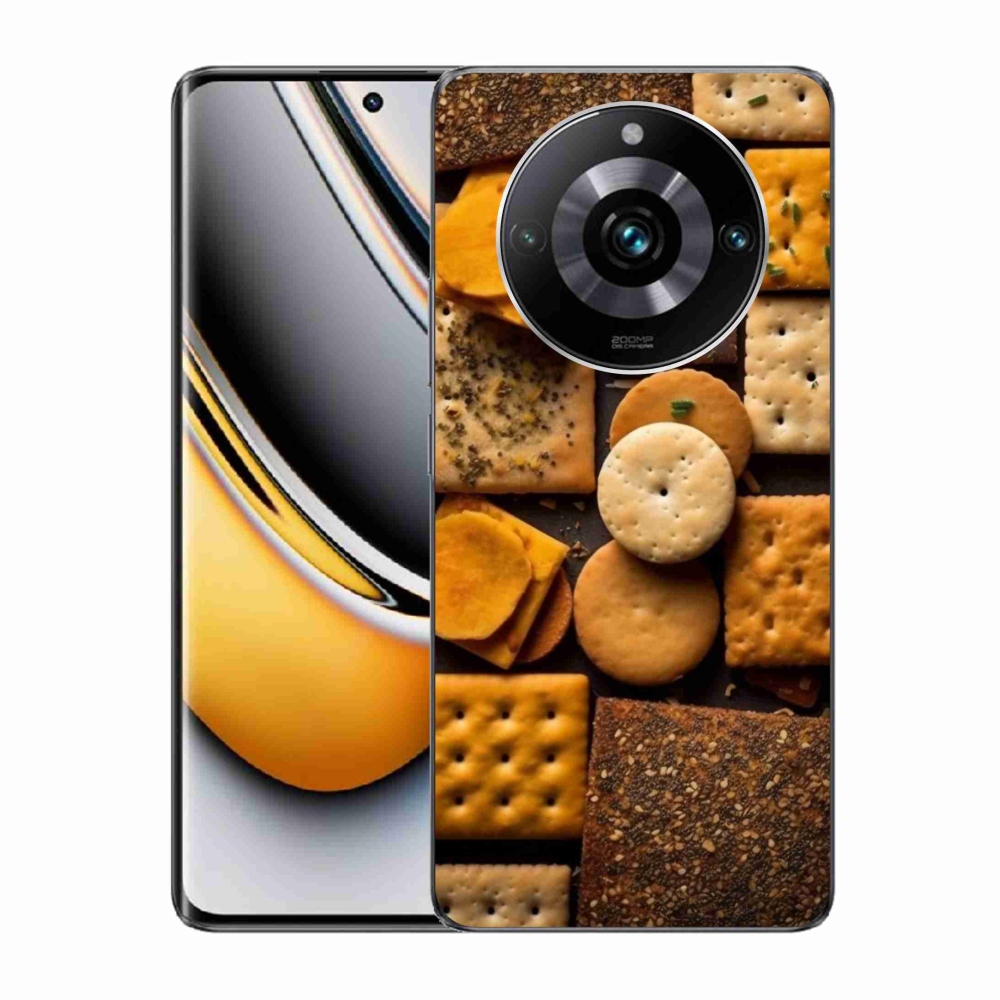 Gelový kryt mmCase na Realme 11 Pro 5G/11 Pro+ 5G - sušenky