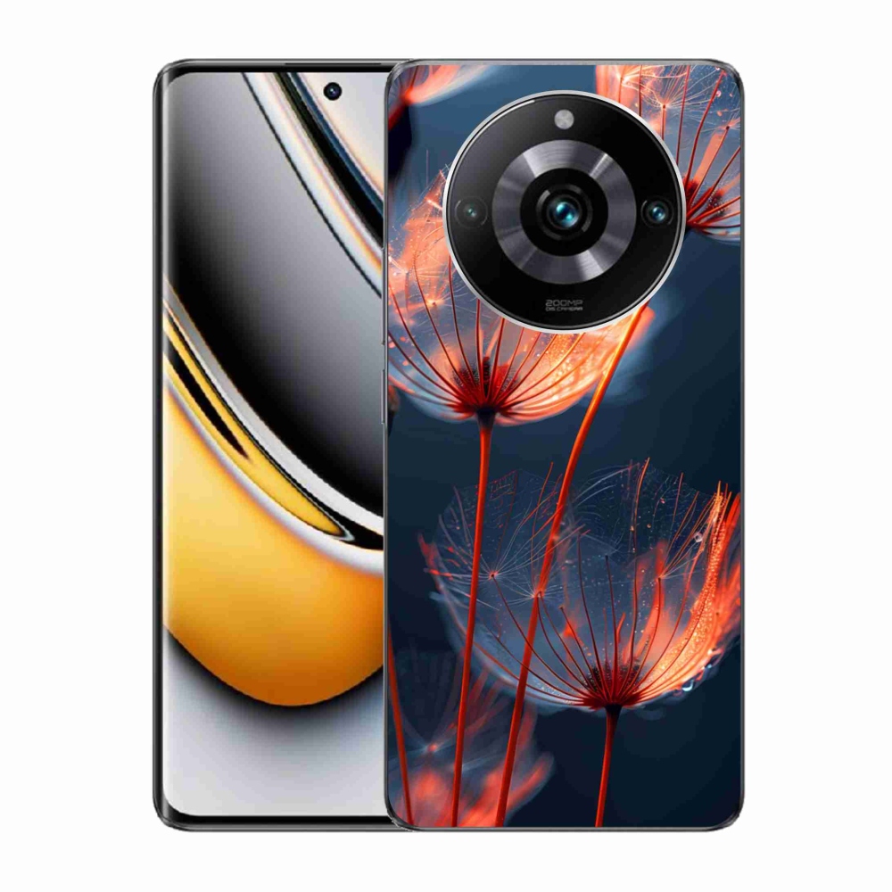 Gelový kryt mmCase na Realme 11 Pro 5G/11 Pro+ 5G - světélkující chmýří