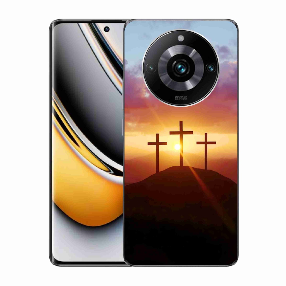Gelový kryt mmCase na Realme 11 Pro 5G/11 Pro+ 5G - tři kříže