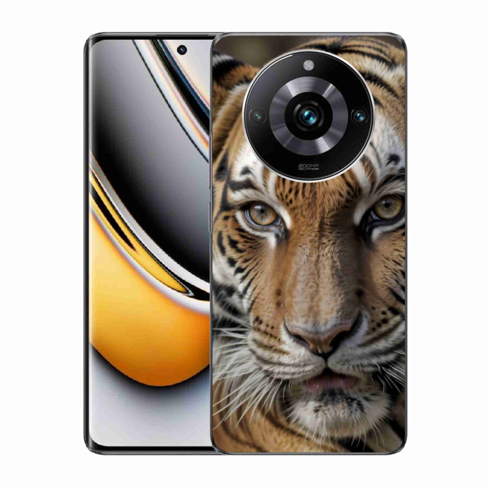 Gelový kryt mmCase na Realme 11 Pro 5G/11 Pro+ 5G - tygří pohled