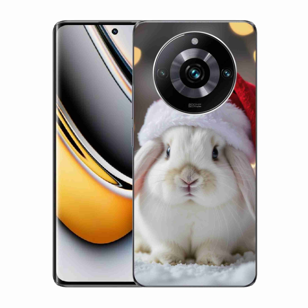 Gelový kryt mmCase na Realme 11 Pro 5G/11 Pro+ 5G - vánoční králík