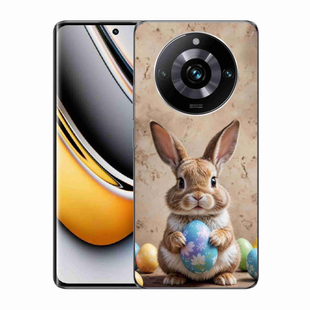 Gelový kryt mmCase na Realme 11 Pro 5G/11 Pro+ 5G - velikonoční králíček